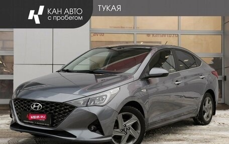 Hyundai Solaris II рестайлинг, 2021 год, 1 459 000 рублей, 1 фотография