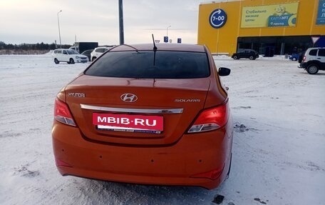 Hyundai Solaris II рестайлинг, 2015 год, 1 200 000 рублей, 4 фотография
