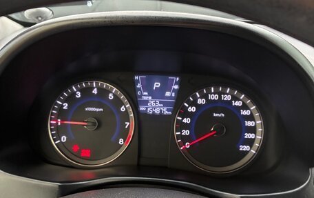 Hyundai Solaris II рестайлинг, 2011 год, 750 000 рублей, 10 фотография