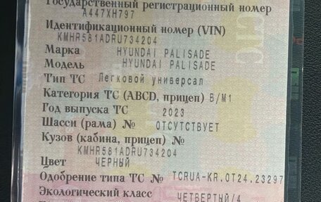 Hyundai Palisade I, 2023 год, 6 000 000 рублей, 10 фотография