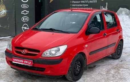 Hyundai Getz I рестайлинг, 2008 год, 375 000 рублей, 1 фотография