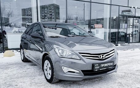 Hyundai Solaris II рестайлинг, 2014 год, 749 000 рублей, 3 фотография