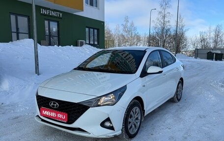 Hyundai Solaris II рестайлинг, 2021 год, 1 160 000 рублей, 1 фотография