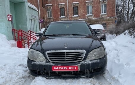 Mercedes-Benz S-Класс, 2003 год, 635 000 рублей, 1 фотография