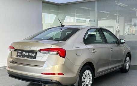 Skoda Rapid II, 2021 год, 1 419 000 рублей, 5 фотография