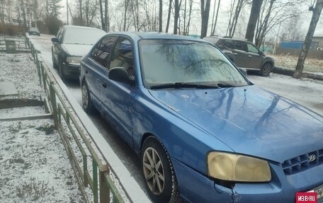 Hyundai Accent II, 2000 год, 70 000 рублей, 3 фотография