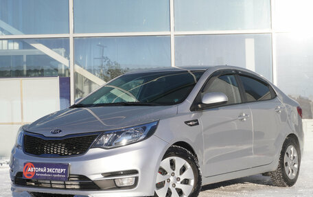 KIA Rio III рестайлинг, 2015 год, 890 000 рублей, 1 фотография