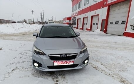 Subaru Impreza IV, 2018 год, 1 467 000 рублей, 1 фотография