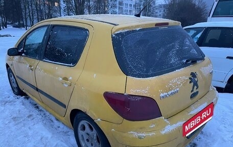 Peugeot 307 I, 2002 год, 130 000 рублей, 6 фотография