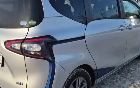 Toyota Sienta II, 2016 год, 1 350 000 рублей, 12 фотография