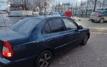 Hyundai Accent II, 2007 год, 185 000 рублей, 1 фотография