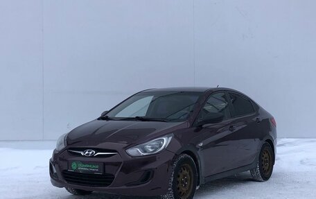 Hyundai Solaris II рестайлинг, 2011 год, 550 000 рублей, 1 фотография