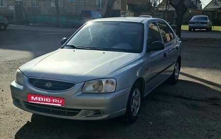 Hyundai Accent II, 2007 год, 950 000 рублей, 1 фотография
