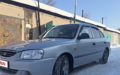 Hyundai Accent II, 2007 год, 500 000 рублей, 3 фотография