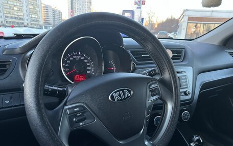 KIA Rio III рестайлинг, 2017 год, 990 000 рублей, 21 фотография