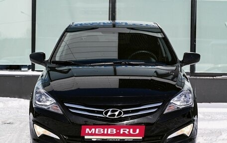 Hyundai Solaris II рестайлинг, 2014 год, 989 000 рублей, 8 фотография