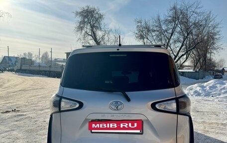 Toyota Sienta II, 2016 год, 1 160 000 рублей, 4 фотография