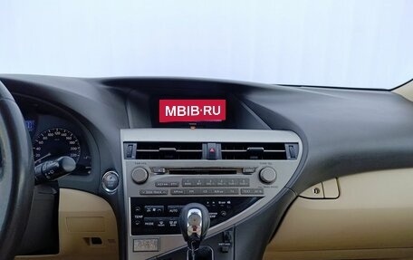 Lexus RX III, 2010 год, 1 675 000 рублей, 13 фотография