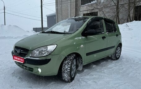 Hyundai Getz I рестайлинг, 2009 год, 480 000 рублей, 1 фотография