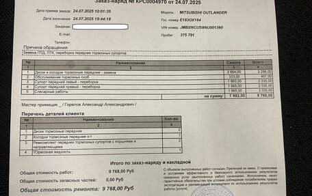 Mitsubishi Outlander III рестайлинг 3, 2006 год, 550 000 рублей, 22 фотография