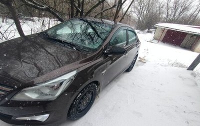 Hyundai Solaris II рестайлинг, 2015 год, 1 180 000 рублей, 1 фотография