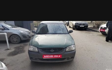 Hyundai Accent II, 2003 год, 190 000 рублей, 1 фотография