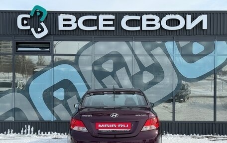 Hyundai Solaris II рестайлинг, 2011 год, 825 000 рублей, 6 фотография