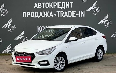 Hyundai Solaris II рестайлинг, 2017 год, 1 180 000 рублей, 3 фотография