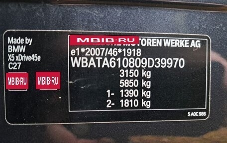 BMW X5, 2020 год, 8 500 000 рублей, 19 фотография