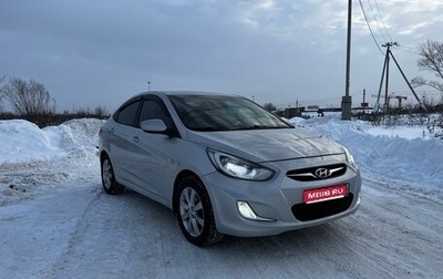 Hyundai Solaris II рестайлинг, 2011 год, 520 000 рублей, 1 фотография