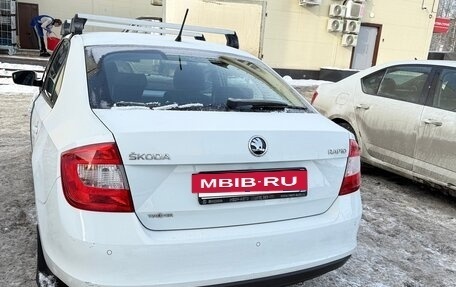 Skoda Rapid I, 2015 год, 1 350 000 рублей, 4 фотография