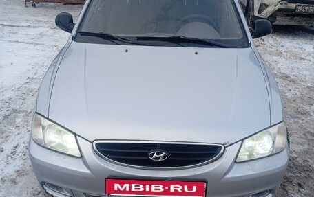 Hyundai Accent II, 2007 год, 260 000 рублей, 1 фотография