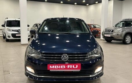 Volkswagen Polo VI (EU Market), 2016 год, 1 019 500 рублей, 2 фотография