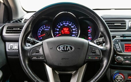 KIA Rio III рестайлинг, 2014 год, 1 148 000 рублей, 17 фотография