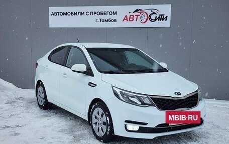 KIA Rio III рестайлинг, 2015 год, 871 000 рублей, 2 фотография