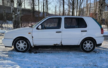 Volkswagen Golf III, 1993 год, 128 000 рублей, 4 фотография