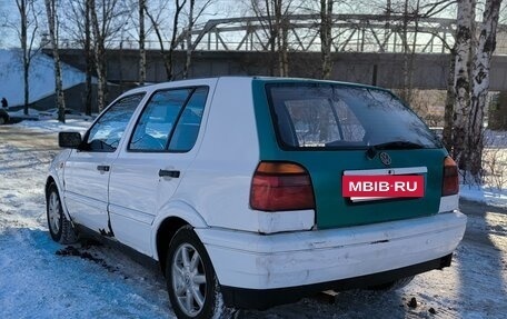 Volkswagen Golf III, 1993 год, 128 000 рублей, 5 фотография