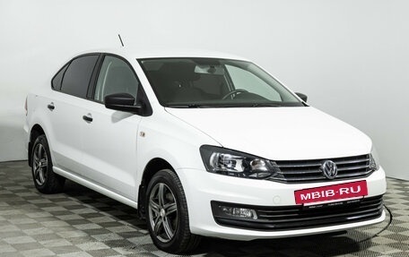 Volkswagen Polo VI (EU Market), 2019 год, 1 389 700 рублей, 3 фотография