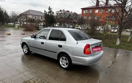 Hyundai Accent II, 2004 год, 370 000 рублей, 4 фотография