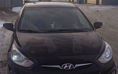 Hyundai Solaris II рестайлинг, 2012 год, 620 000 рублей, 1 фотография