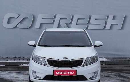 KIA Rio III рестайлинг, 2013 год, 999 000 рублей, 3 фотография