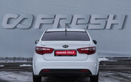 KIA Rio III рестайлинг, 2013 год, 999 000 рублей, 4 фотография