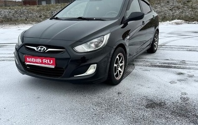 Hyundai Solaris II рестайлинг, 2011 год, 990 000 рублей, 1 фотография