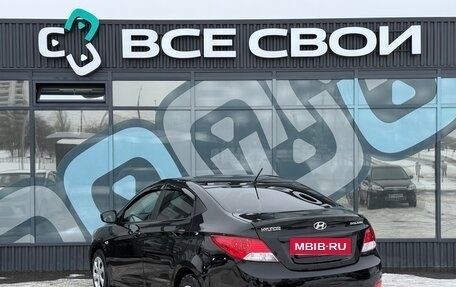 Hyundai Solaris II рестайлинг, 2011 год, 837 000 рублей, 3 фотография