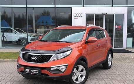 KIA Sportage III, 2014 год, 1 350 000 рублей, 1 фотография