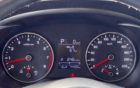 KIA Rio IV, 2019 год, 1 369 000 рублей, 26 фотография