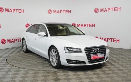 Audi A8, 2013 год, 1 879 000 рублей, 3 фотография