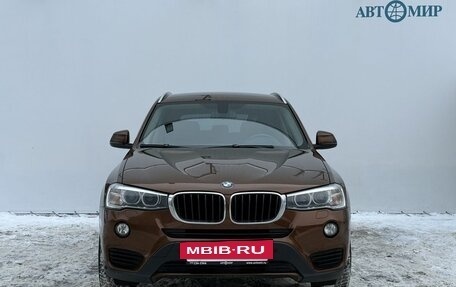 BMW X3, 2016 год, 2 350 000 рублей, 2 фотография