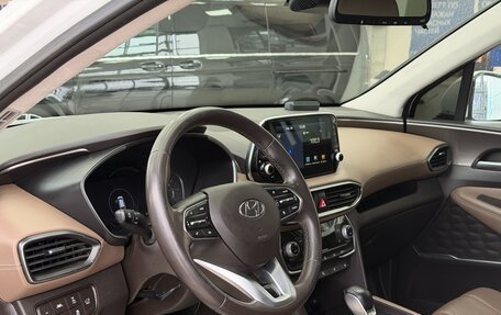 Hyundai Santa Fe IV, 2018 год, 2 895 000 рублей, 21 фотография