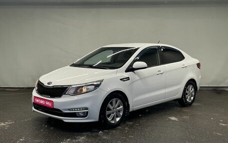KIA Rio III рестайлинг, 2016 год, 1 190 000 рублей, 1 фотография